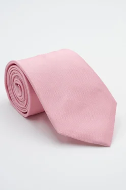 Cravatta in Pura Seta - ROSA