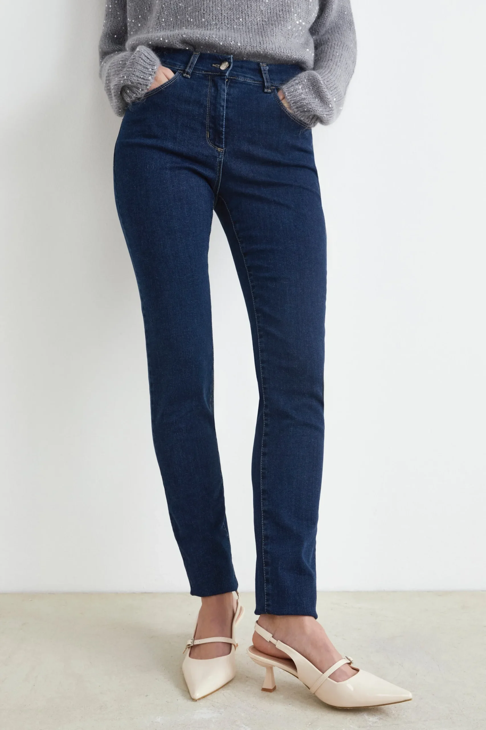 Denim Straight Cinque Tasche - JEANS