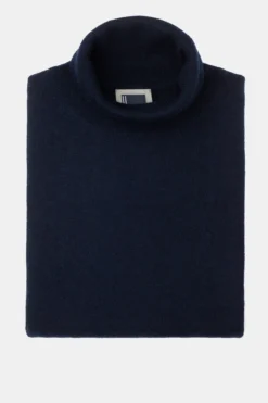 Dolcevita in cashmere - BLU