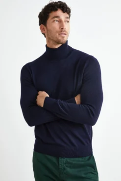 Dolcevita in Lana Merino - BLU