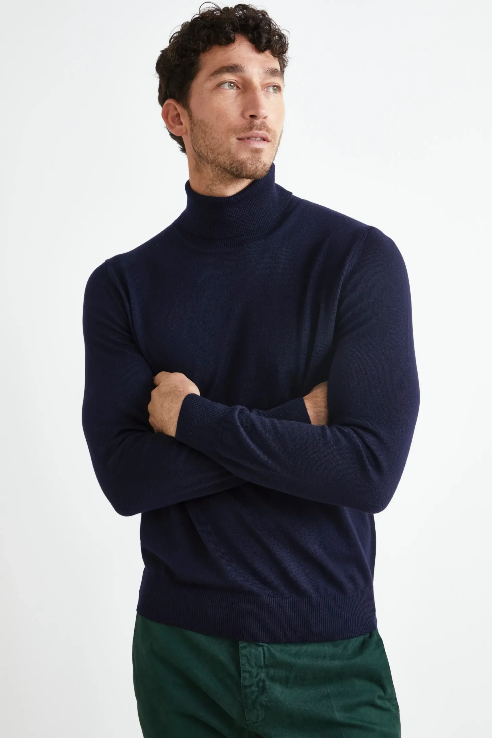 Dolcevita in Lana Merino - BLU