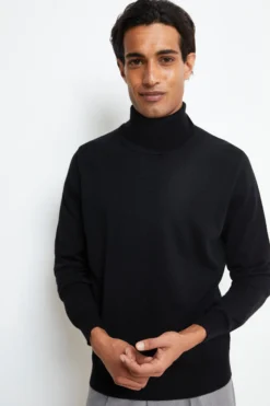 Dolcevita in Lana Merino - NERO