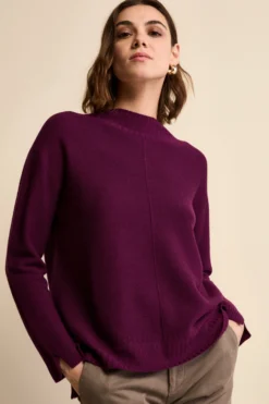 Dolcevita Links in Lana Merino - PRUGNA