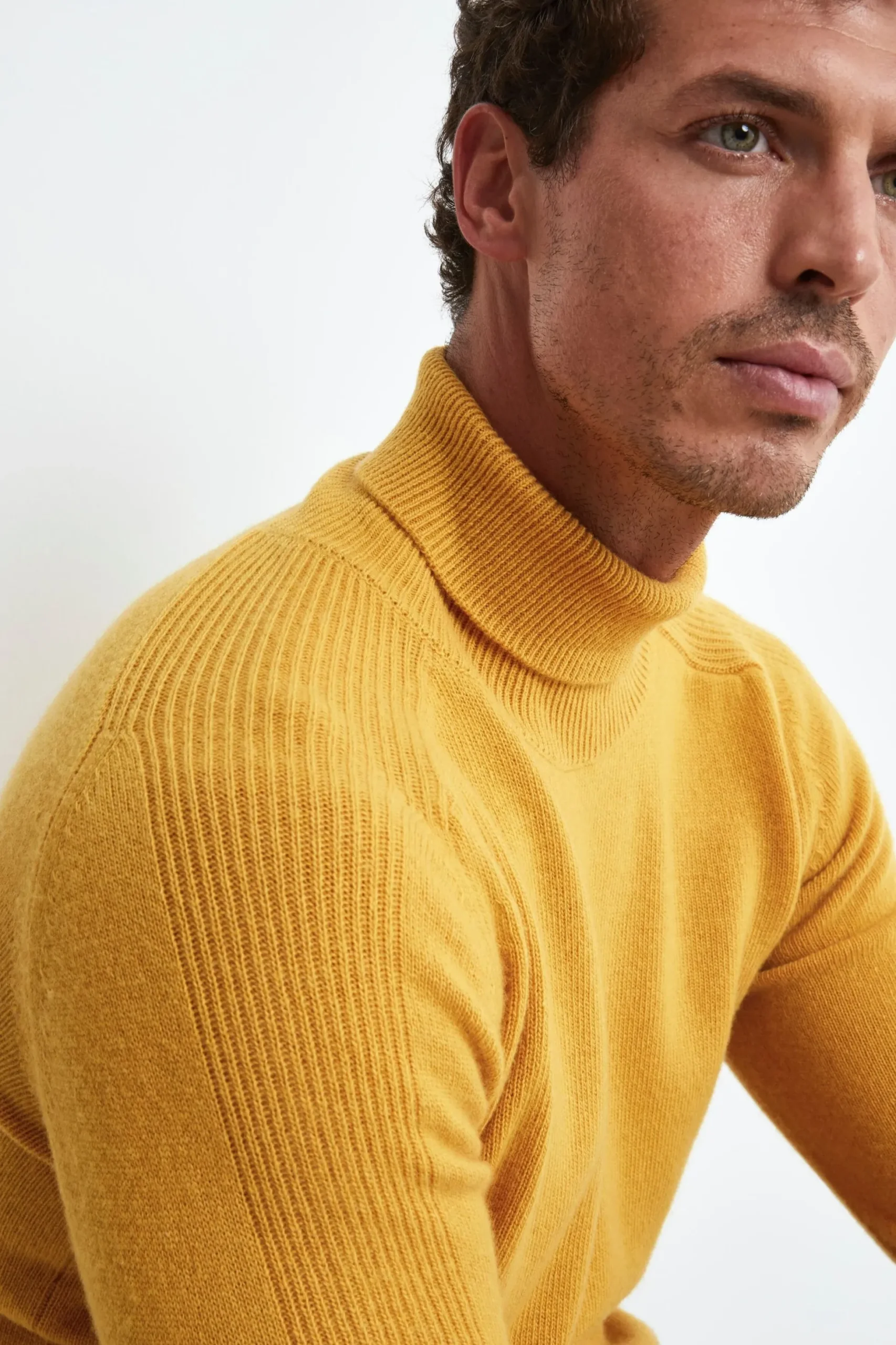 Dolcevita Misto Lana e Cashmere - ZAFFERANO
