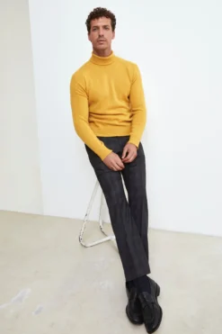 Dolcevita Misto Lana e Cashmere - ZAFFERANO