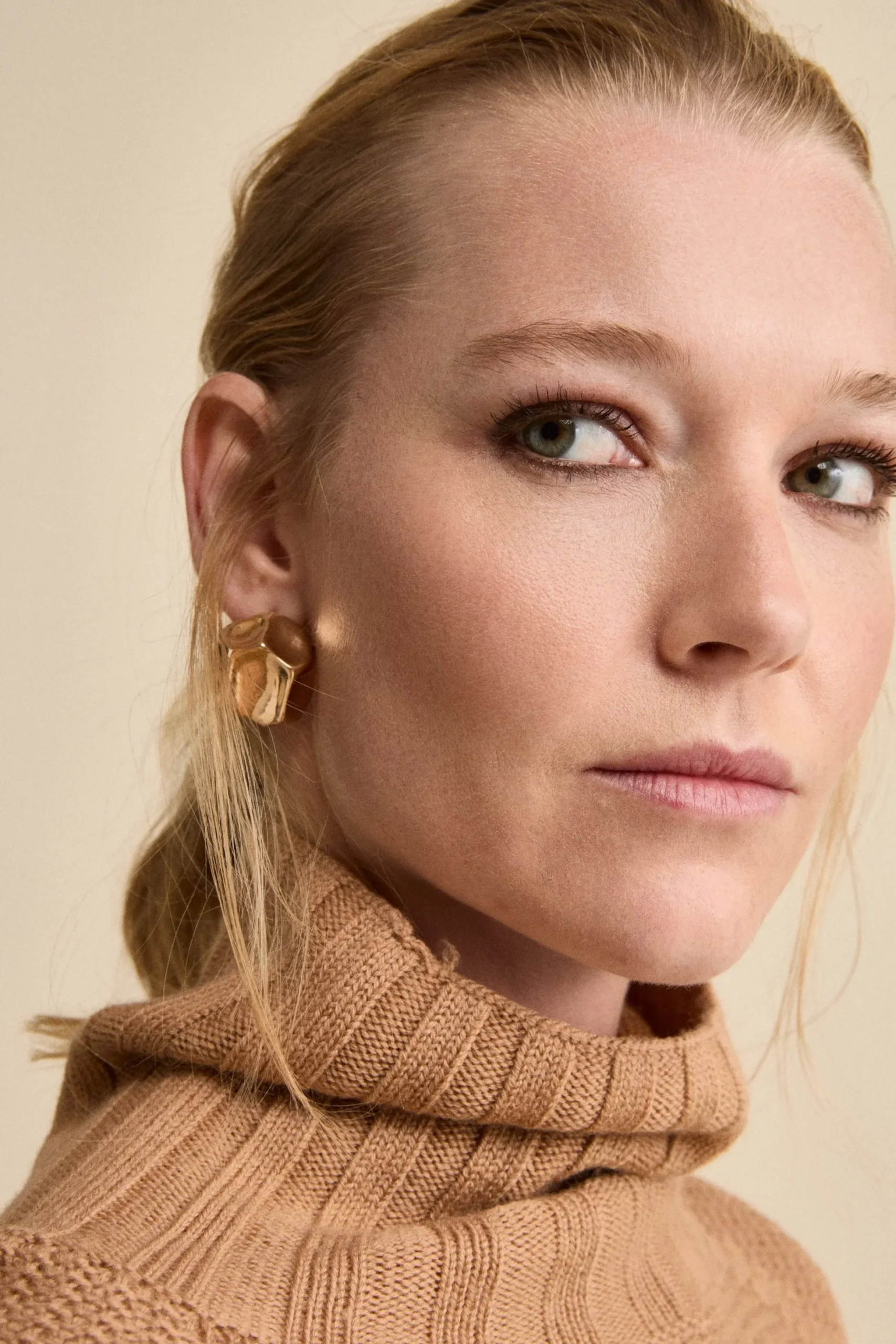 Dolcevita Morbido Lavorato in Lana Merino - CAMMELLO