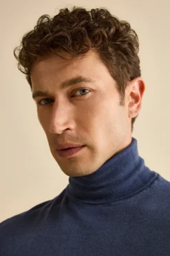 Dolcevita Uomo in Lana Merino - JEANS