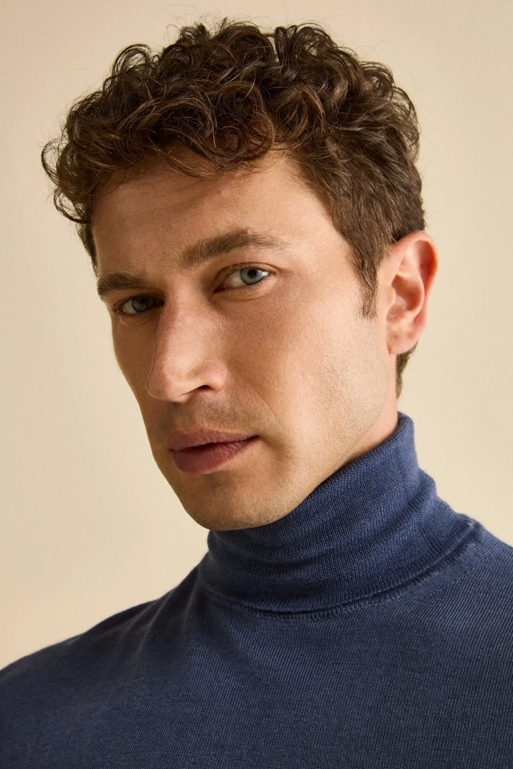 Dolcevita Uomo in Lana Merino - JEANS