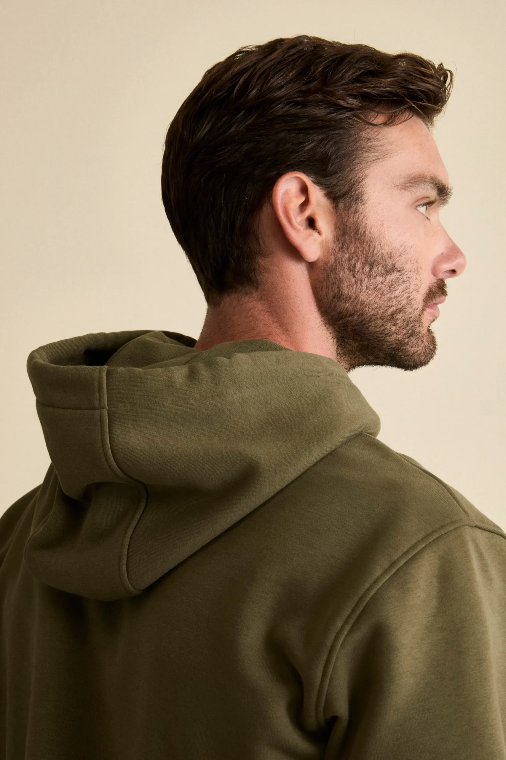 Felpa Sportiva con Cappuccio - MILITARE