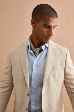Foulard Causal in Cotone a Fantasia - FANT. VERDE