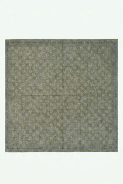 Foulard Causal in Cotone a Fantasia - FANT. VERDE