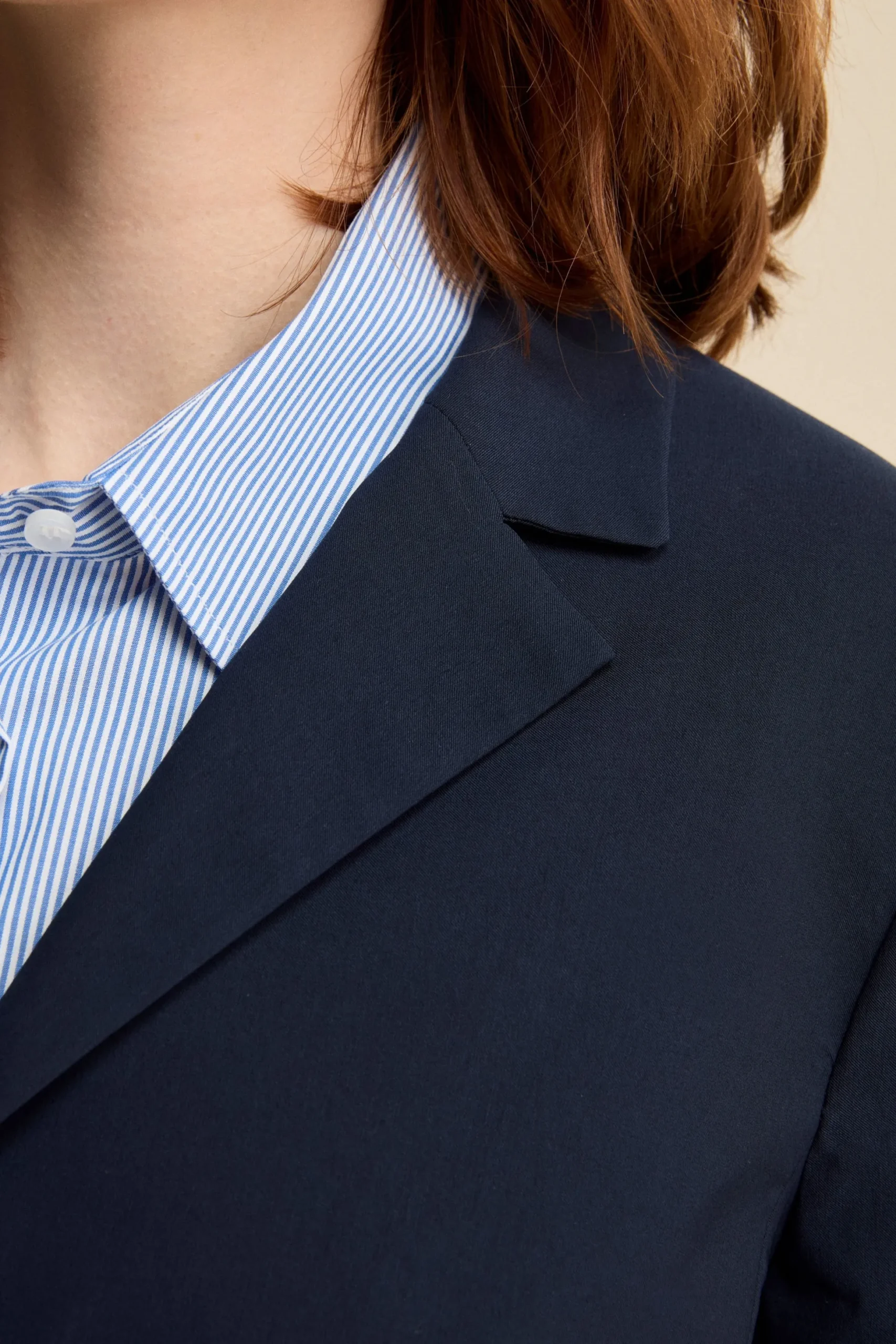 Giacca Basic in Bengalina - BLU