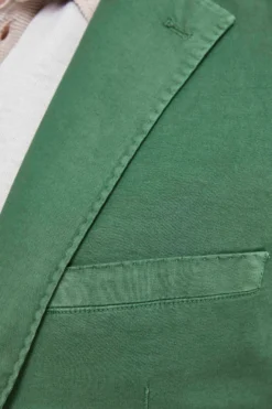 Giacca Casual in Cotone - VERDE
