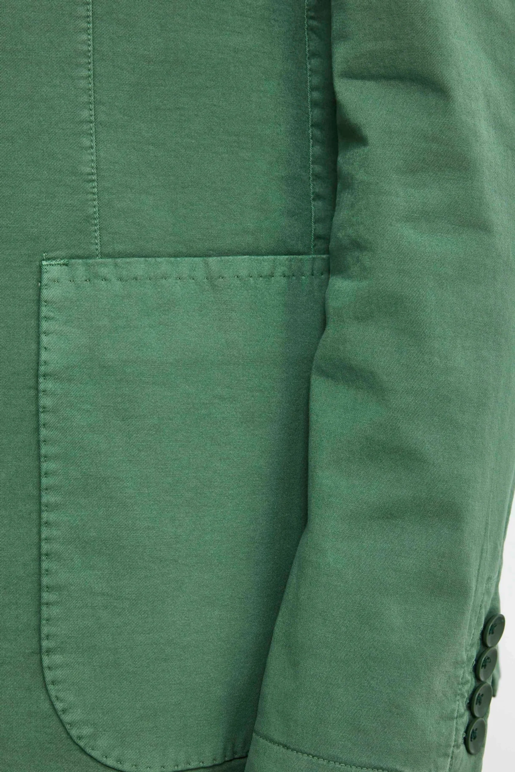 Giacca Casual in Cotone - VERDE