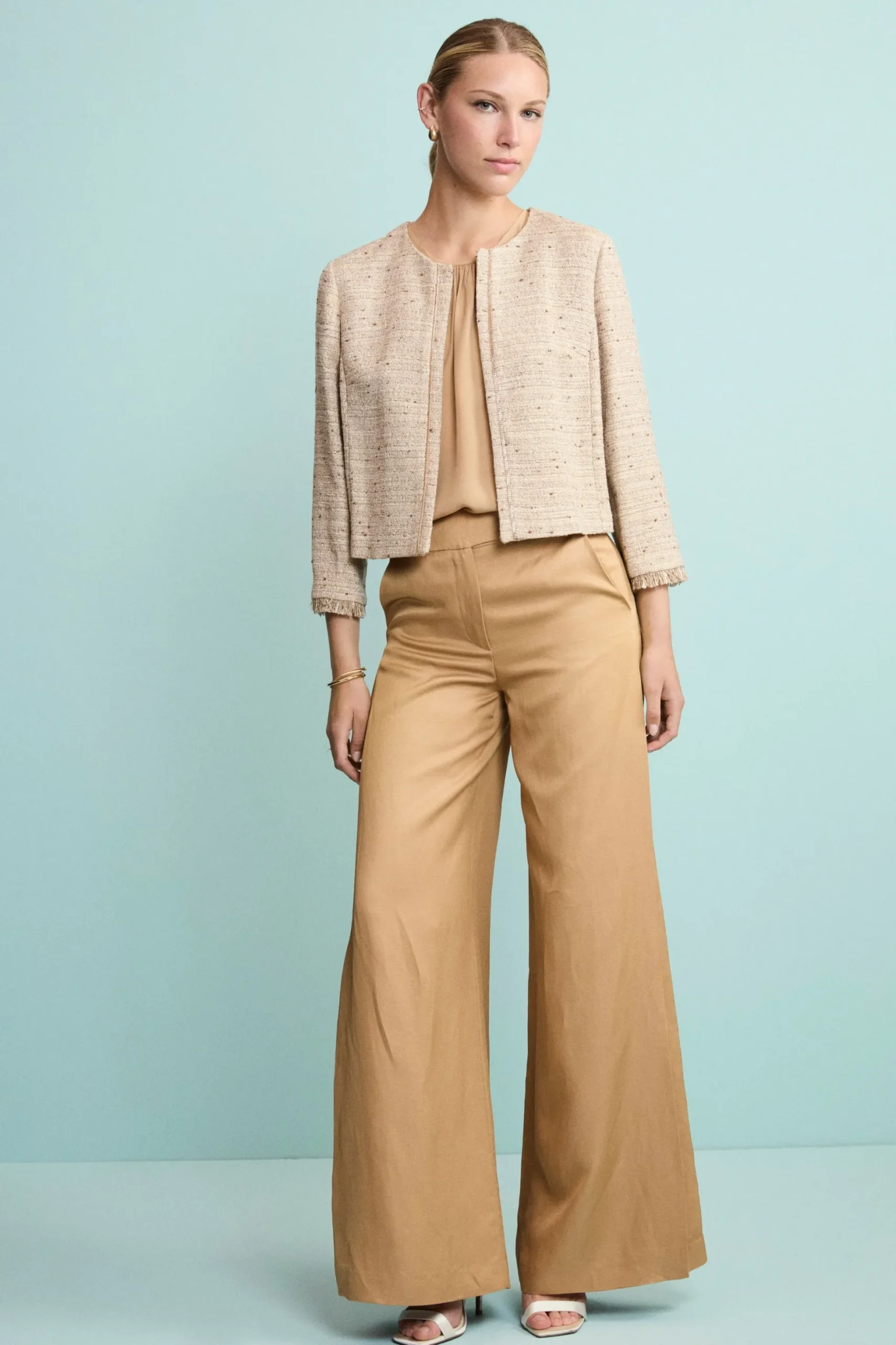 Giacca Chanel Elegante con Lurex - ECRU