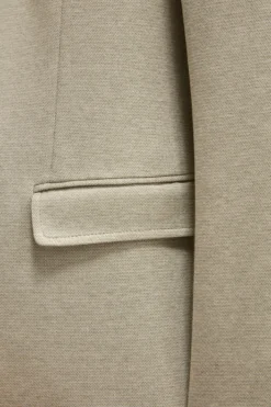Giacca in Jersey Monopetto Comfort Fit - VERDINO