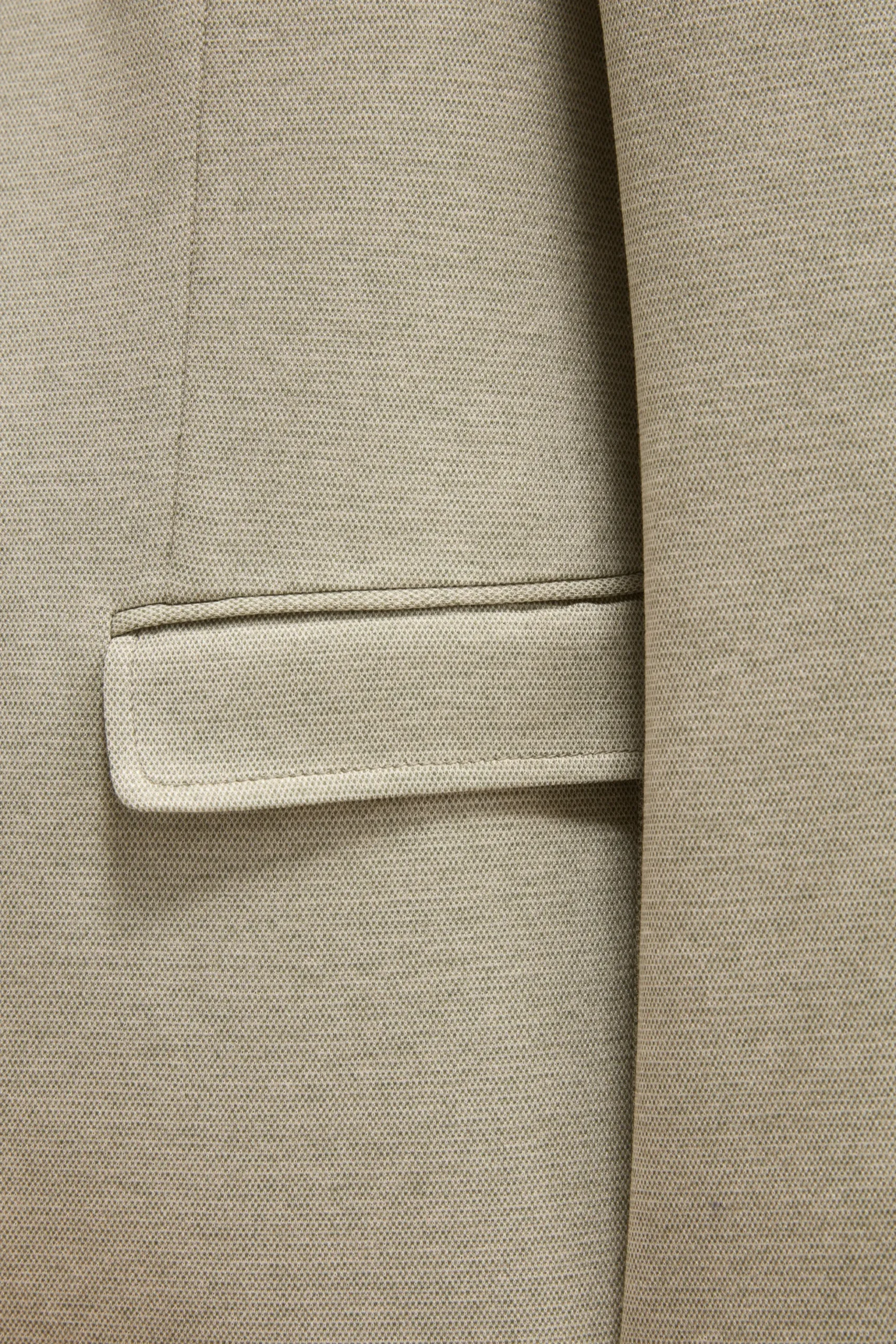 Giacca in Jersey Monopetto Comfort Fit - VERDINO