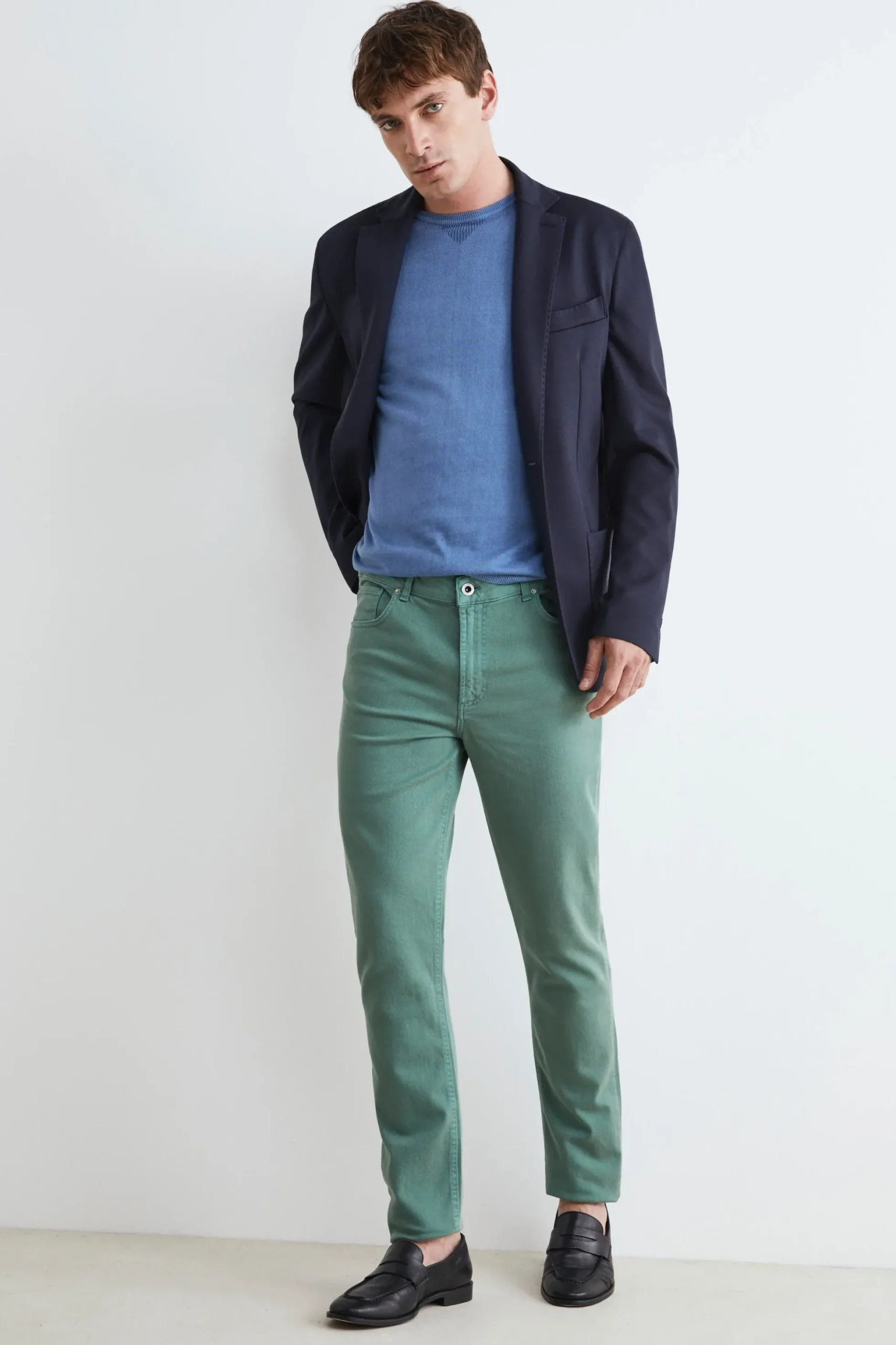 Giacca jersey uomo - BLU