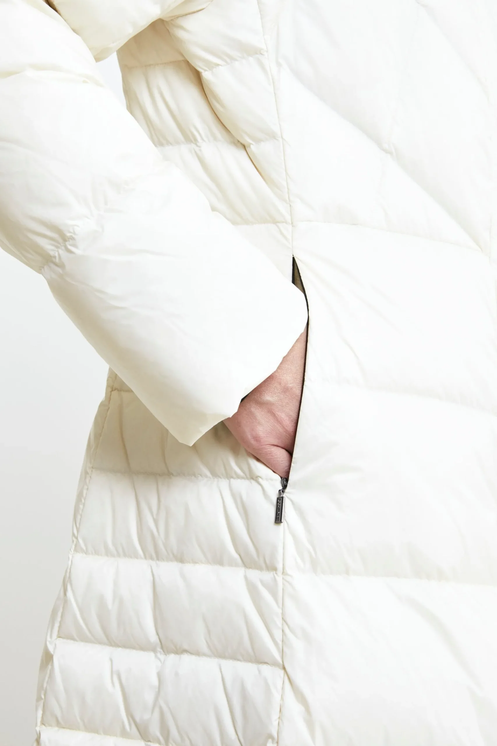 Giaccone Midi Imbottito - PANNA
