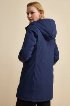 Giaccone Reversibile Imbottito - BLU