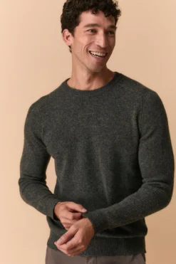 Girocollo in Lana e Cashmere - ANTRACITE