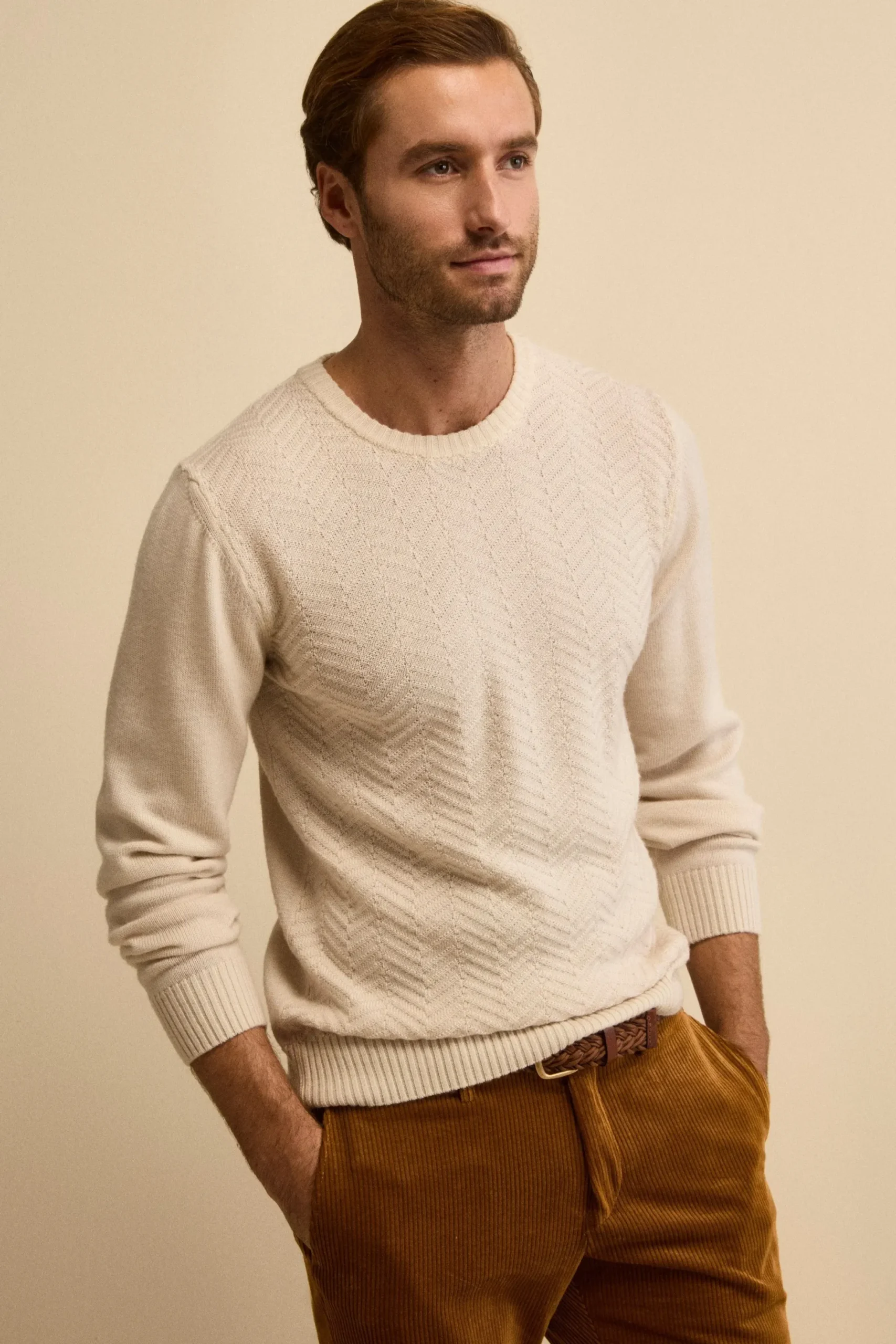 Girocollo Resca in Lana Merino - BURRO