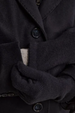 Guanti in cashmere - BLU MARINE