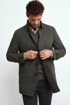 Impermeabile con gilet - VERDE