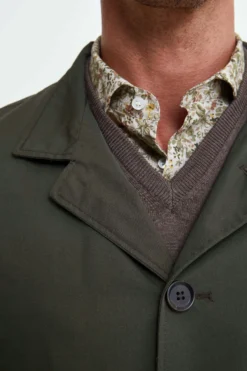 Impermeabile con gilet - VERDE