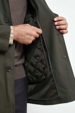 Impermeabile con gilet - VERDE