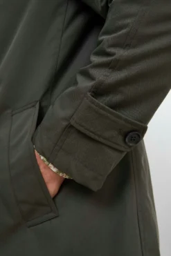 Impermeabile con gilet - VERDE