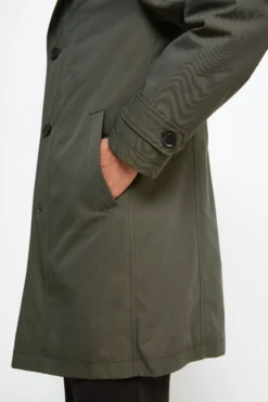 Impermeabile con paramontura - VERDE