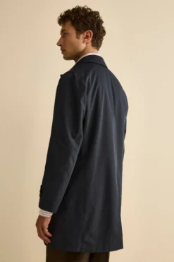Impermeabile Invernale Midi con Trapunta - BLU