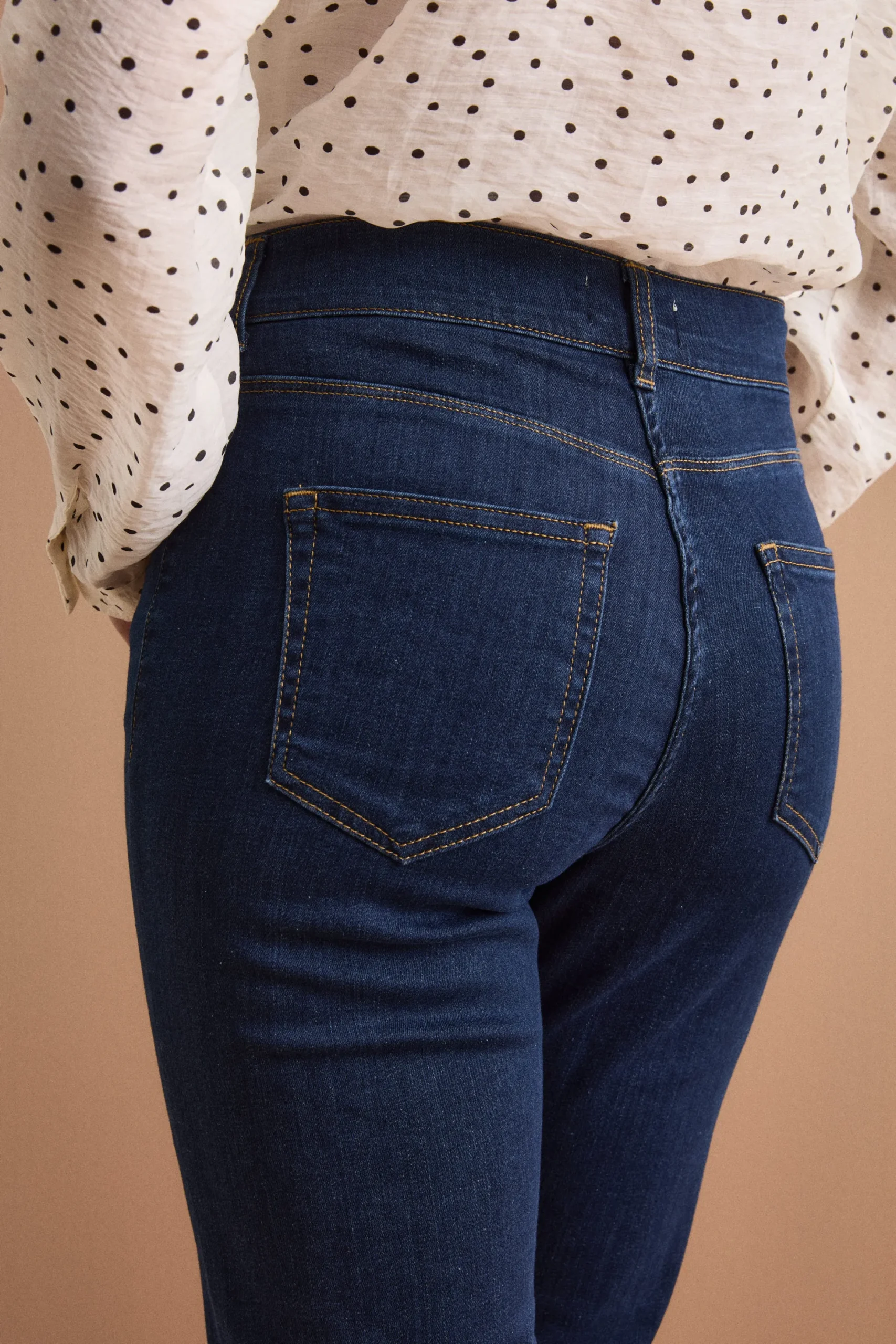 Jeans Straight Cinque Tasche - DENIM SCURO