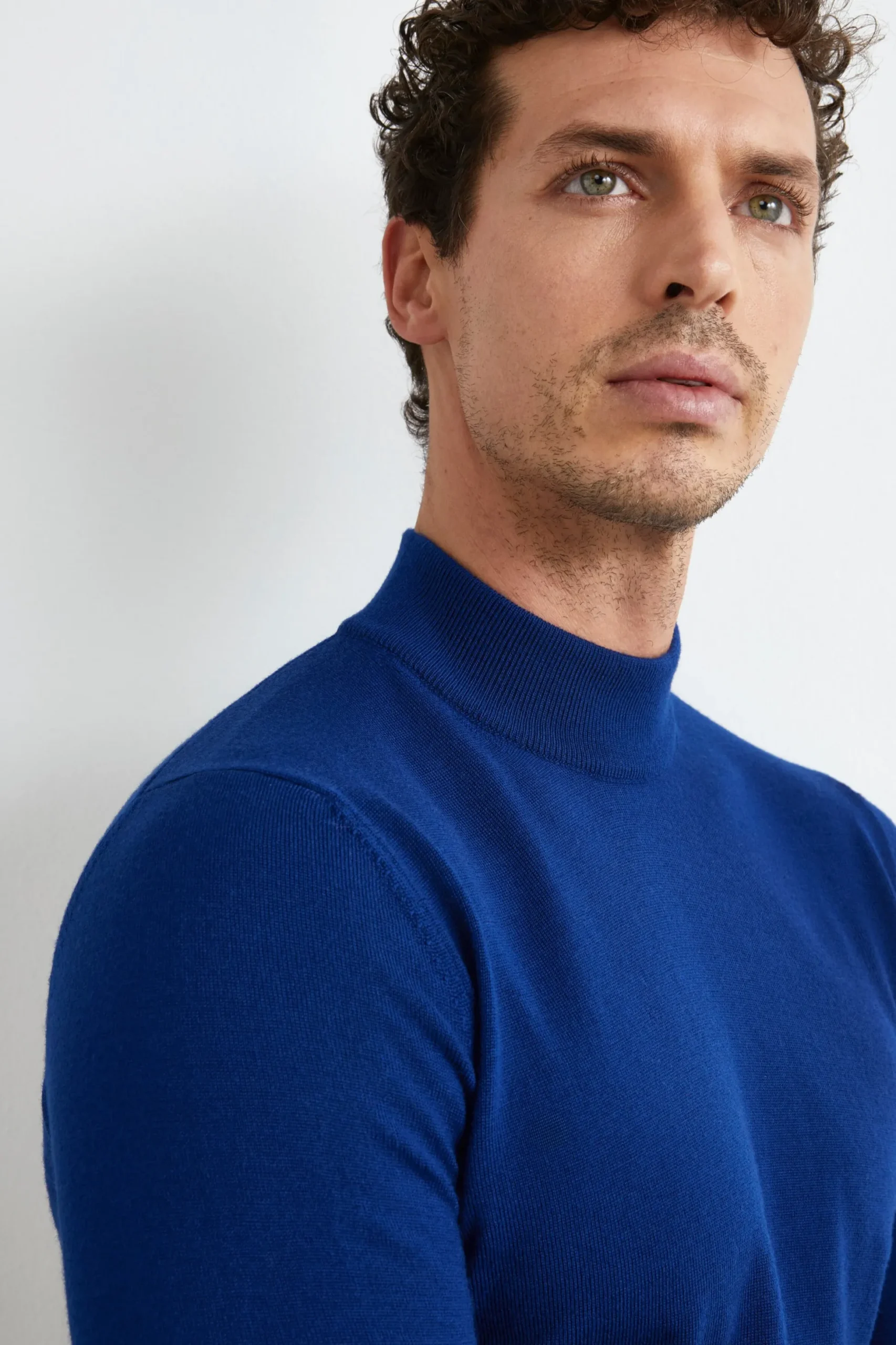 Lupetto in Lana Merino - BLU APERTO