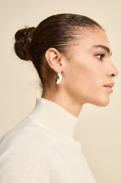 Lupetto in Seta e Cashmere - LATTE
