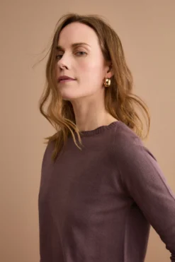 Maglia Barchetta in Cotone con Manica Raglan - TERRA