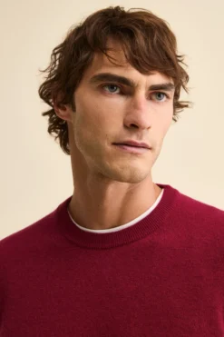 Maglia girocollo in lana - VINACCIA