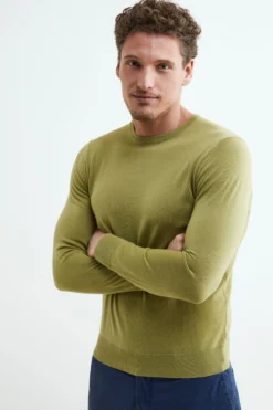 Maglia lana girocollo - OLIO