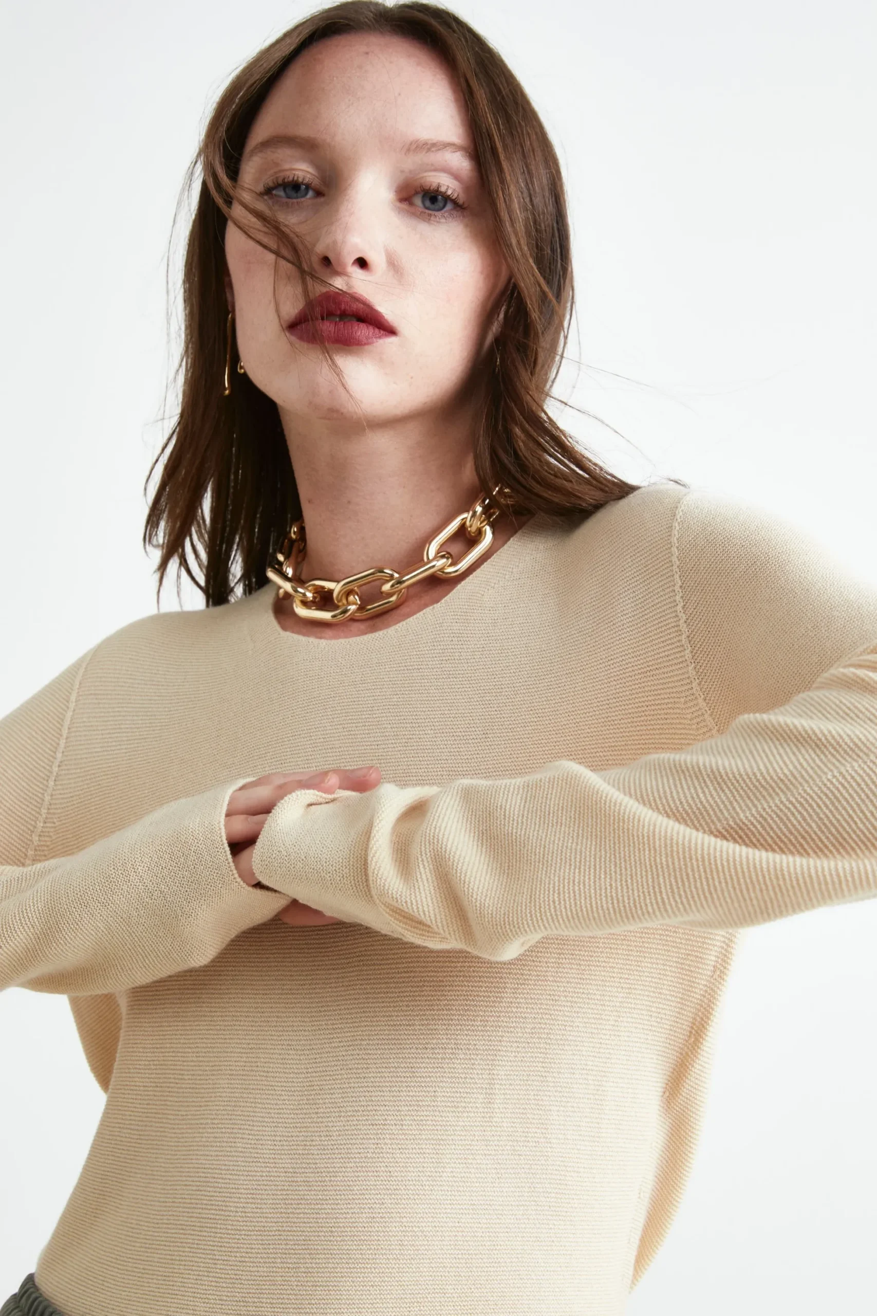 Maglia Links in Lana Merino - VANIGLIA