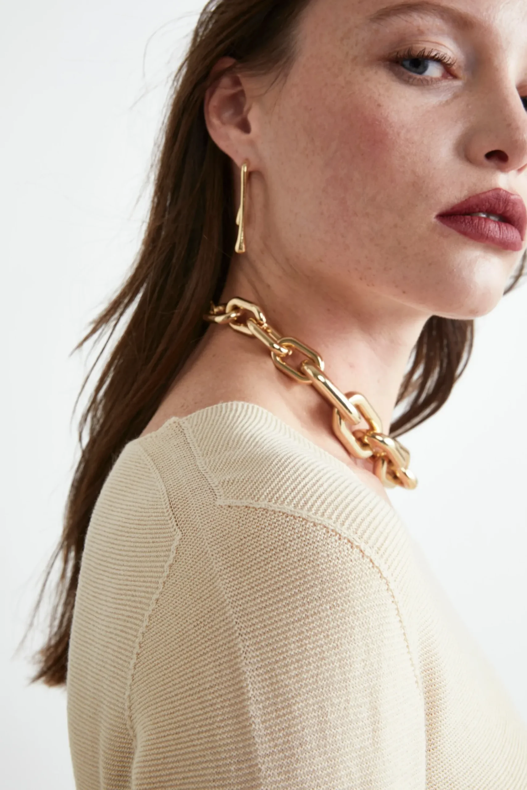 Maglia Links in Lana Merino - VANIGLIA