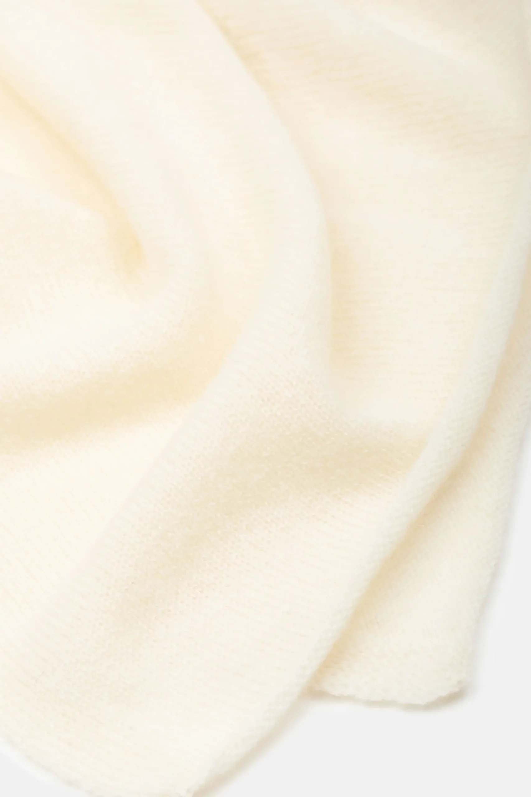 Mantella in cashmere da donna - PANNA