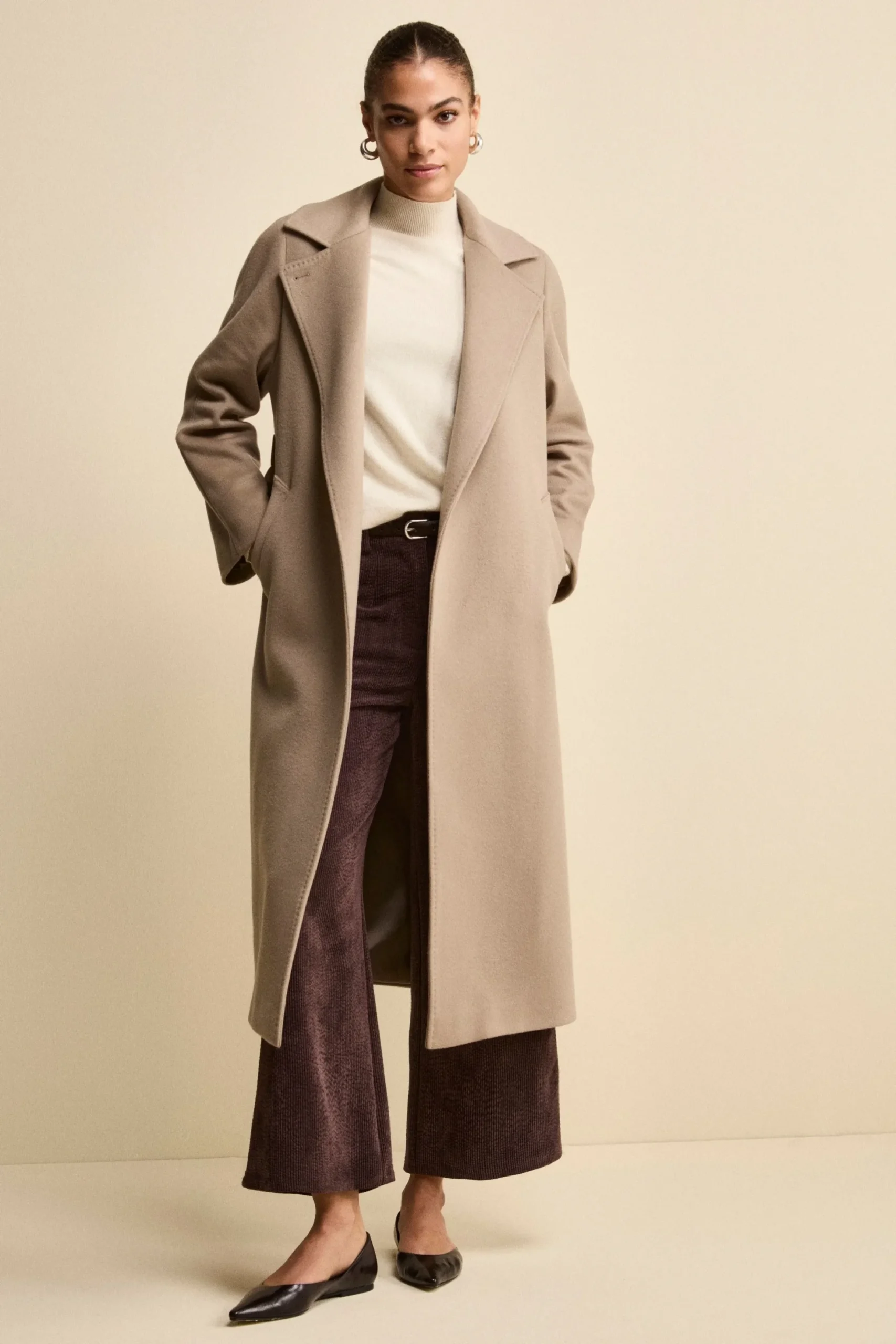 Pantalone Ampio in Velluto a Coste - T.MORO