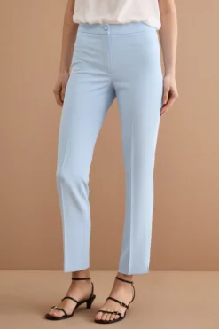 Pantalone a Sigaretta da Cerimonia in Cady - CIELO