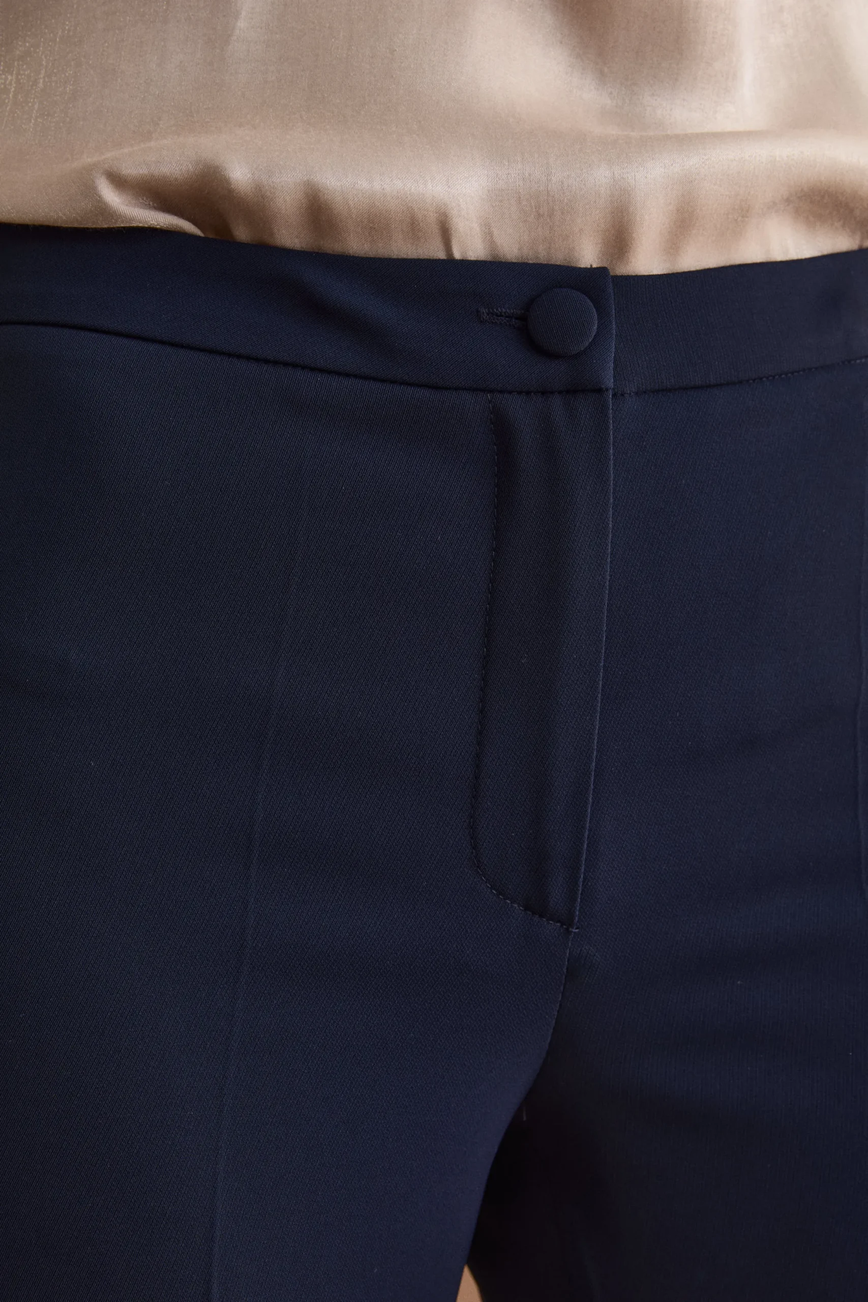 Pantalone Cady a Gamba Larga da Cerimonia - BLU