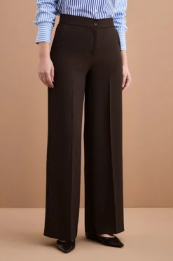 Pantalone Cady a Palazzo con Piega - T.MORO
