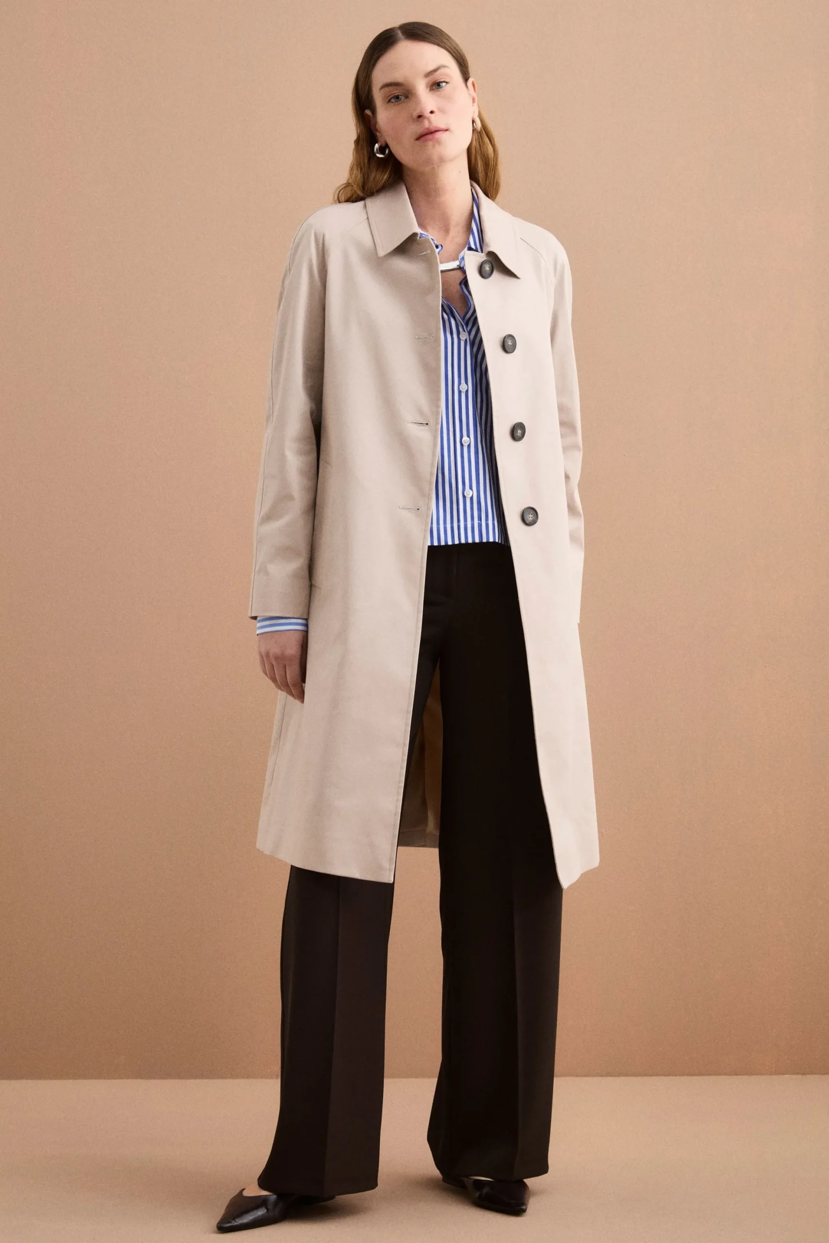Pantalone Cady a Palazzo con Piega - T.MORO