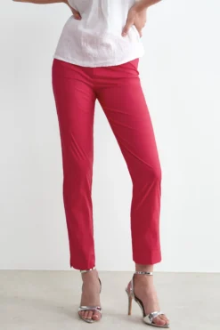 Pantalone capri con elastico - AZALEA