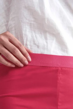 Pantalone capri con elastico - AZALEA