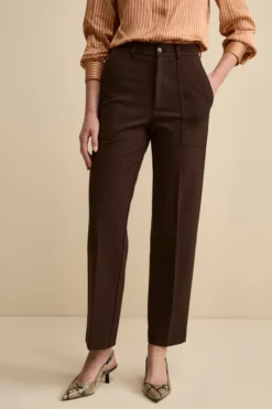Pantalone Cargo Elegante Straight Fit - T.MORO